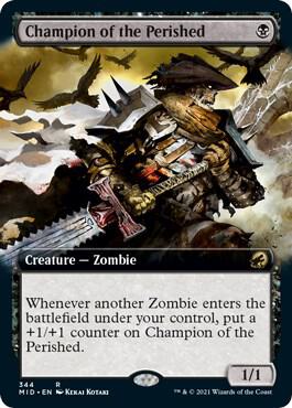 Champion of the Perished Extended Art (Innistrad: Midnight Hunt)  | Good Games North