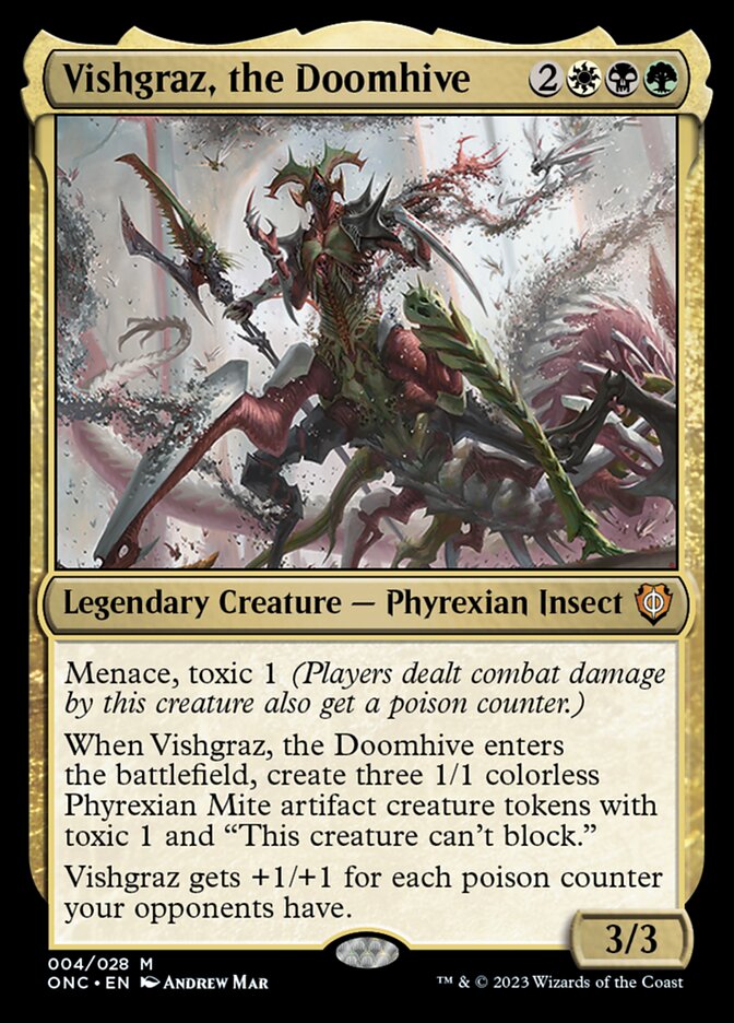 Vishgraz, the Doomhive (Commander: Phyrexia: All Will Be One)  - Foil | Good Games North