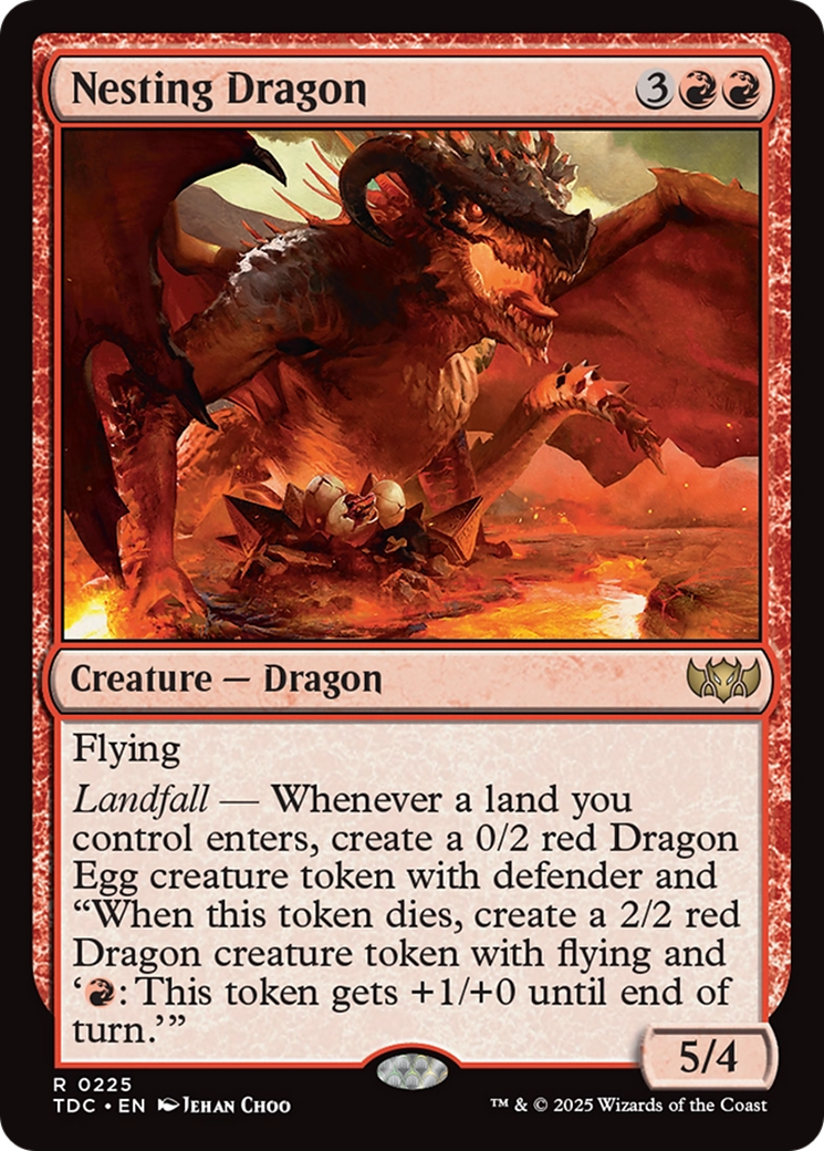 Nesting Dragon [Tarkir: Dragonstorm Commander] | Good Games North