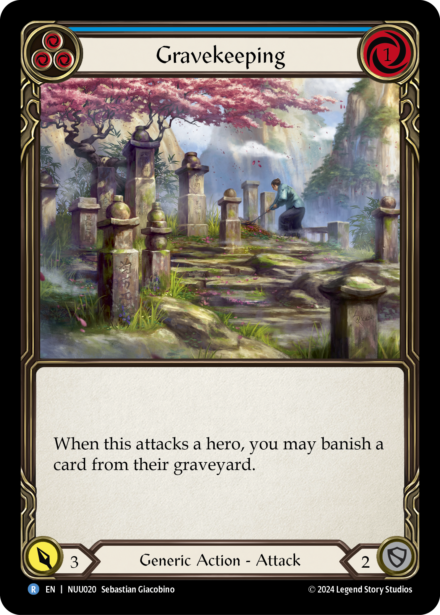 Gravekeeping [NUU020] (Part the Mistveil Nuu Blitz Deck) | Good Games North