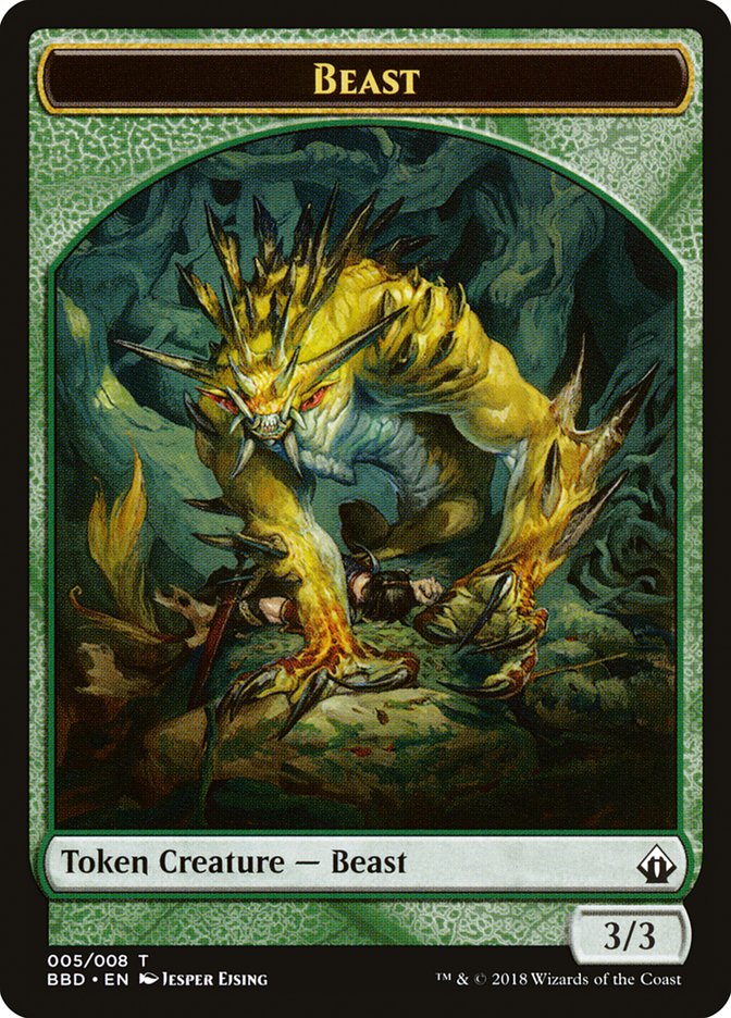 Beast Token [Battlebond Tokens] | Good Games North
