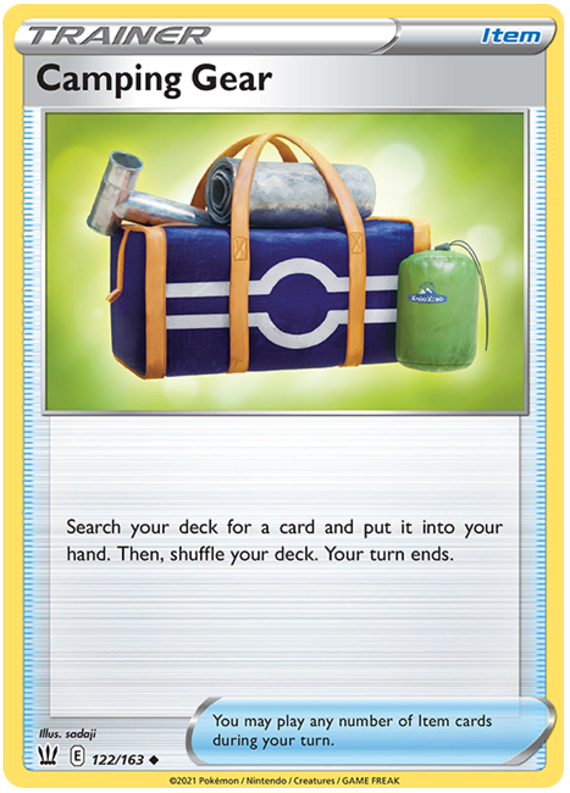 Camping Gear (122/163) [Sword & Shield: Battle Styles] | Good Games North