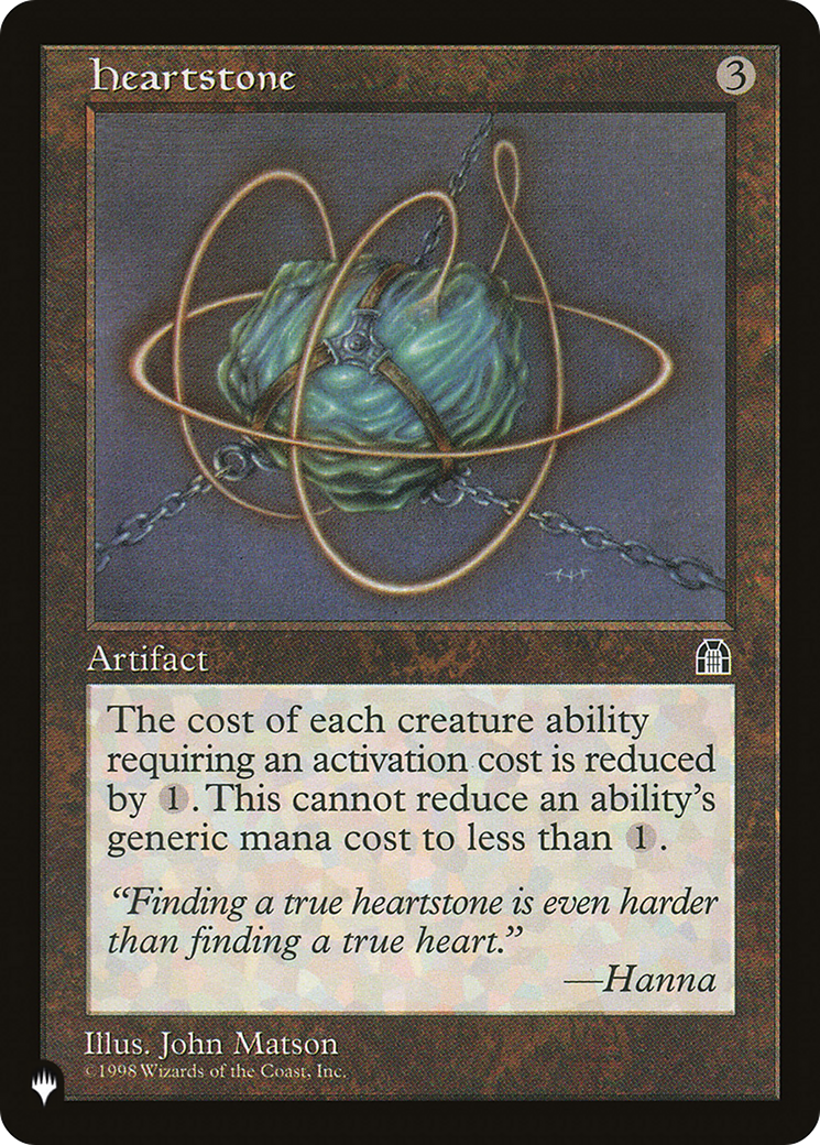 Heartstone [The List] | Good Games North