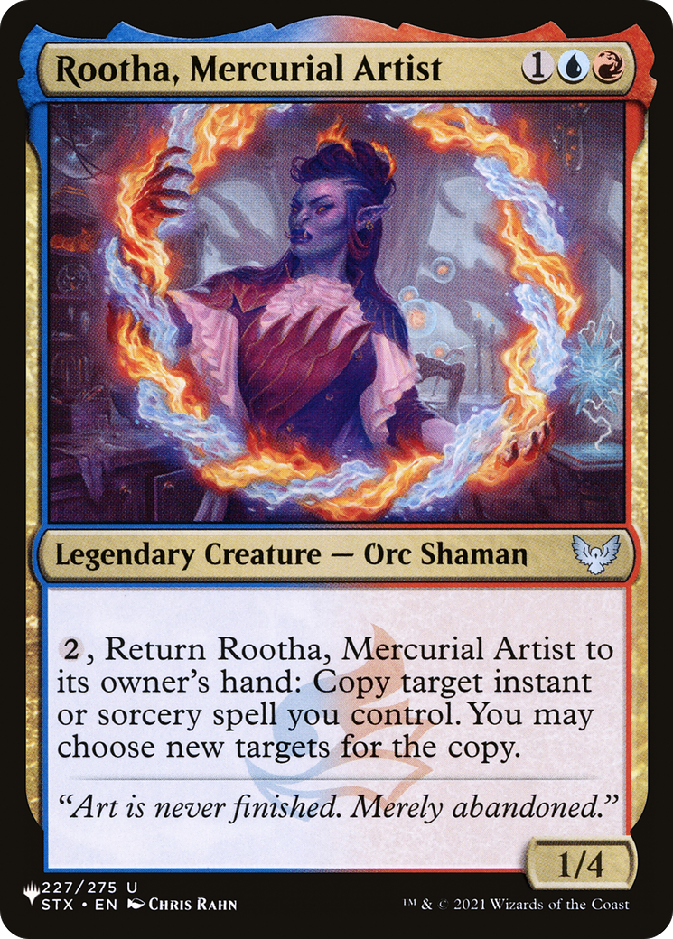 Rootha, Mercurial Artist [The List] | Good Games North