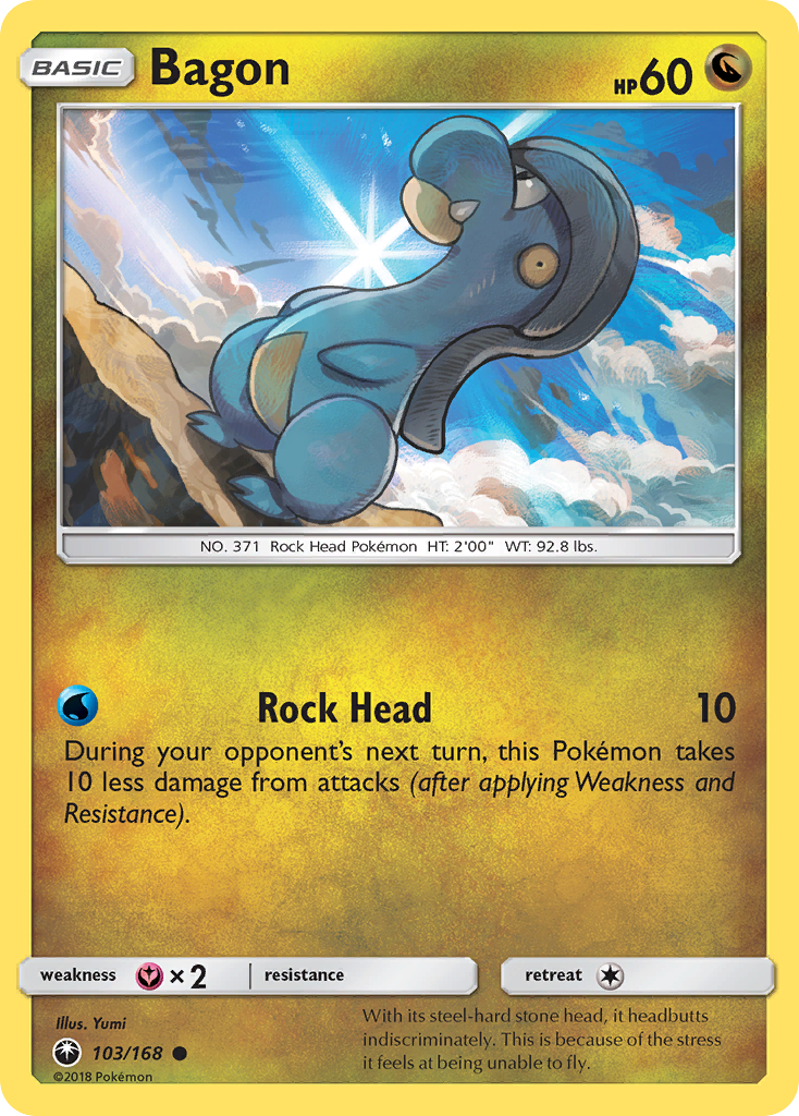 Bagon (103/168) [Sun & Moon: Celestial Storm] | Good Games North