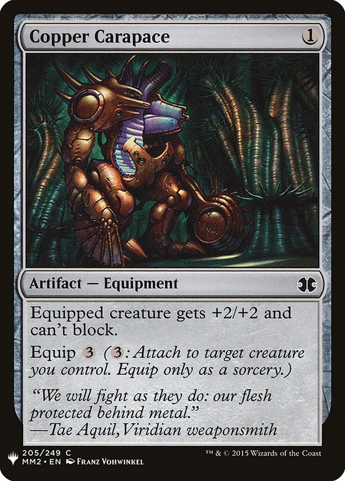 Copper Carapace [Mystery Booster] | Good Games North