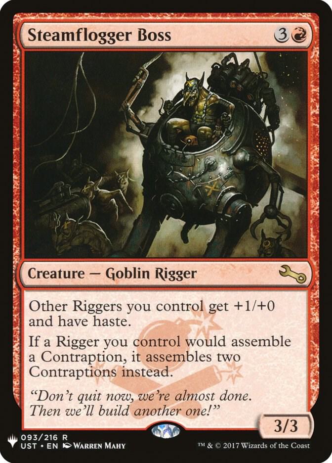 Steamflogger Boss (The List Reprints)  | Good Games North