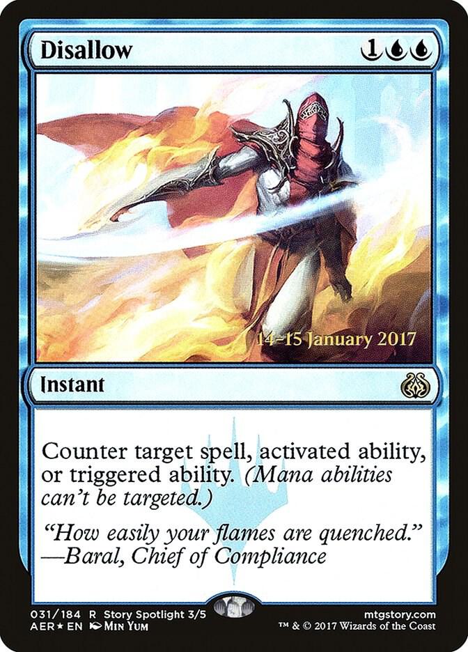 Disallow (Prerelease Cards)  - Foil | Good Games North