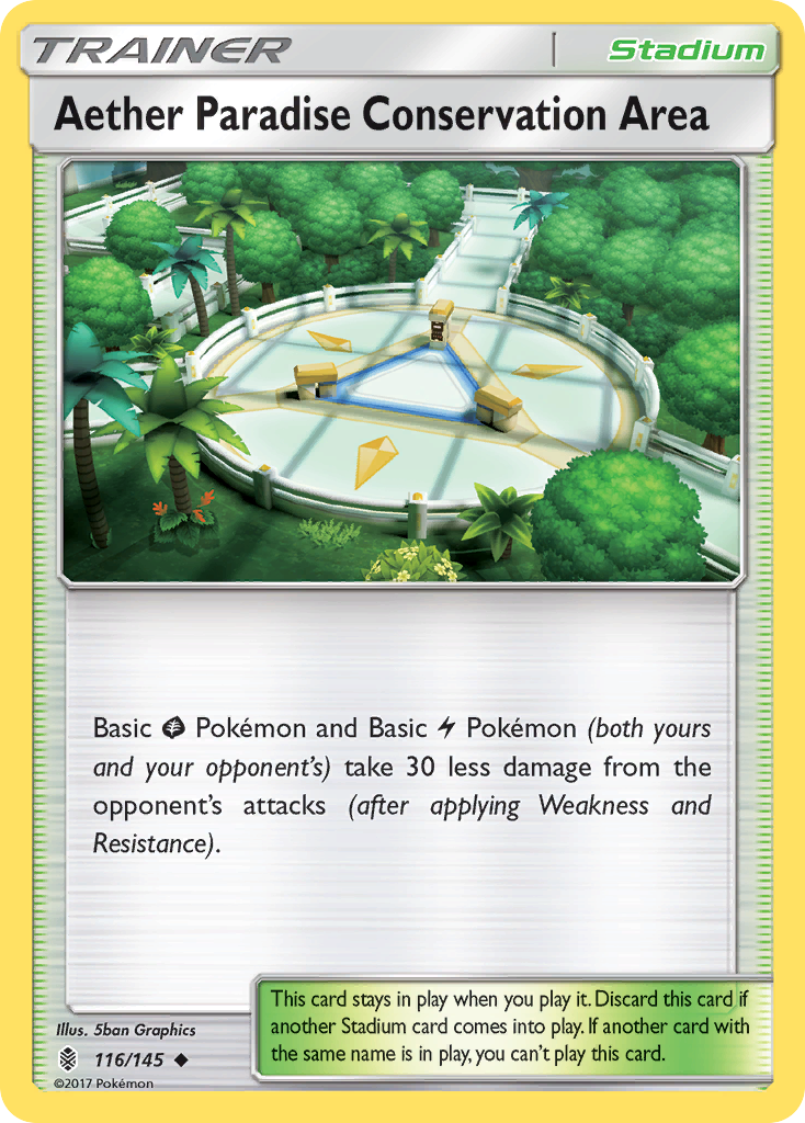 Aether Paradise Conservation Area (116/145) [Sun & Moon: Guardians Rising] | Good Games North