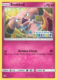 Snubbull (90/149) (Build-A-Bear Workshop Exclusive) [Sun & Moon: Base Set] | Good Games North