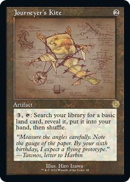 Journeyers Kite Schematic 88/63 (The Brothers' War: Retro Frame Artifacts)  | Good Games North
