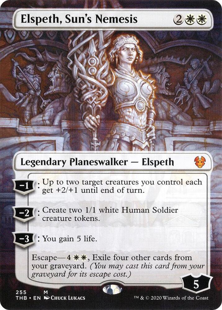 Elspeth Suns Nemesis Borderless (Theros Beyond Death)  - undefined | Good Games North