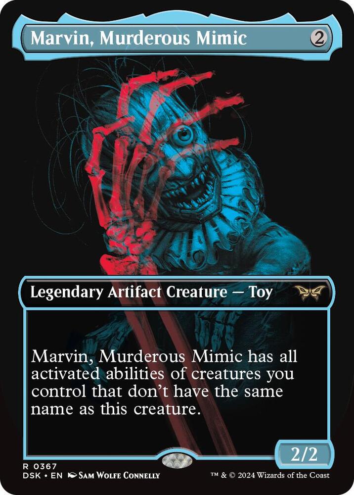 Marvin Murderous Mimic Showcase (Duskmourn: House of Horror)  - Foil | Good Games North