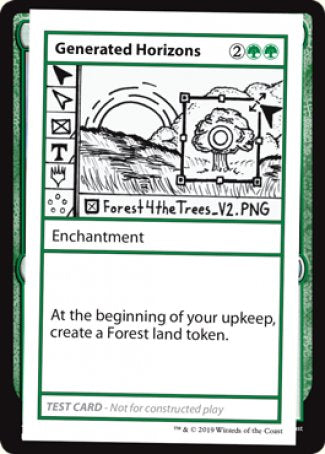 Generated Horizons (2021 Edition) [Mystery Booster Playtest Cards] | Good Games North