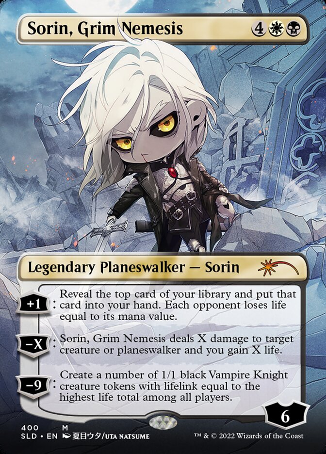 Sorin, Grim Nemesis (Borderless) [Secret Lair Drop Series] | Good Games North