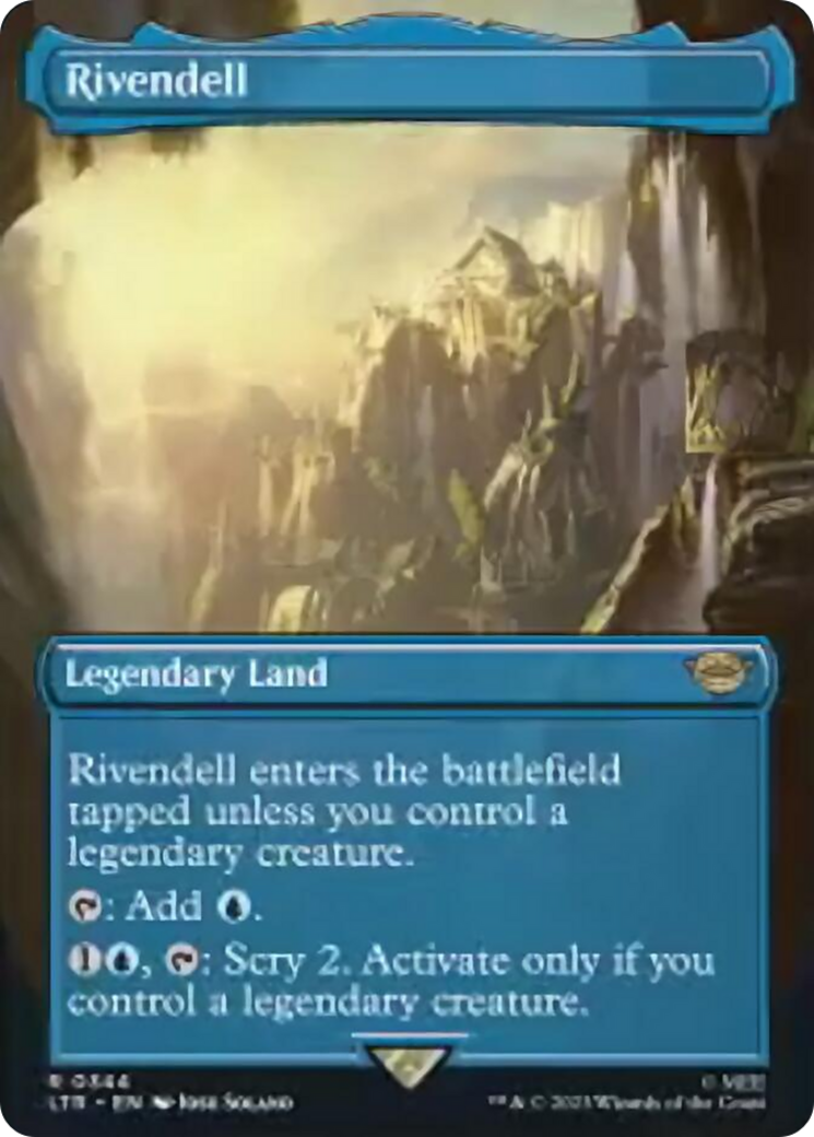 Rivendell (Borderless Alternate Art) [The Lord of the Rings: Tales of Middle-Earth] | Good Games North