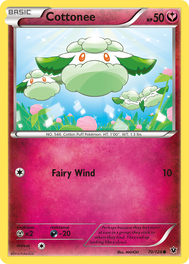 Cottonee (70/124) [XY: Fates Collide] | Good Games North