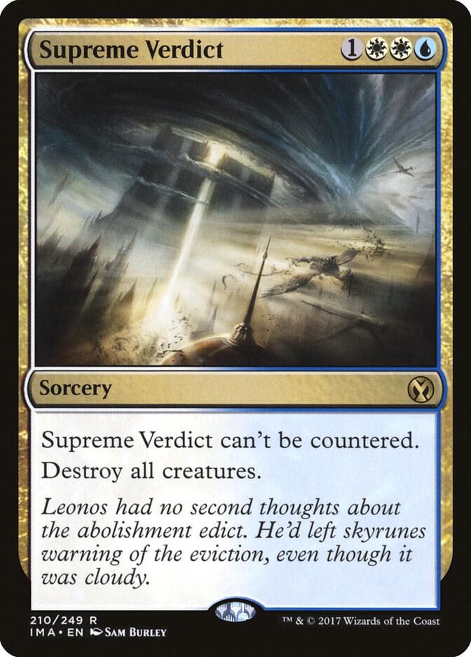 Supreme Verdict (Iconic Masters)  - undefined | Good Games North