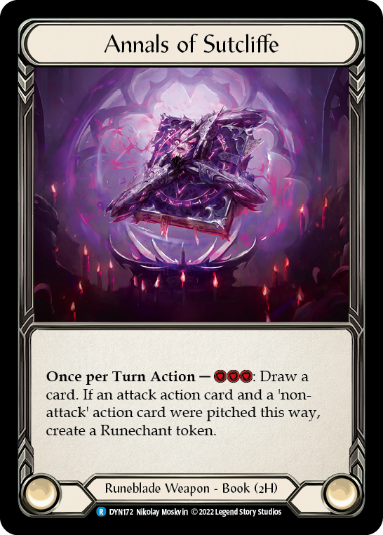 Annals of Sutcliffe [DYN172] (Dynasty)  Rainbow Foil | Good Games North