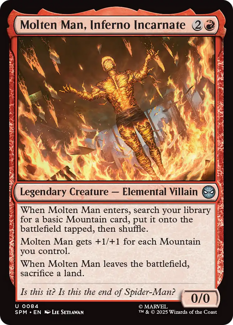 Molten Man, Inferno Incarnate [Marvel's Spider-Man] | Good Games North