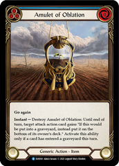 Amulet of Oblation [EVR181] (Everfest)  1st Edition Cold Foil | Good Games North