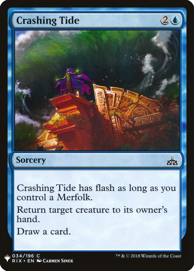 Crashing Tide [Mystery Booster] | Good Games North