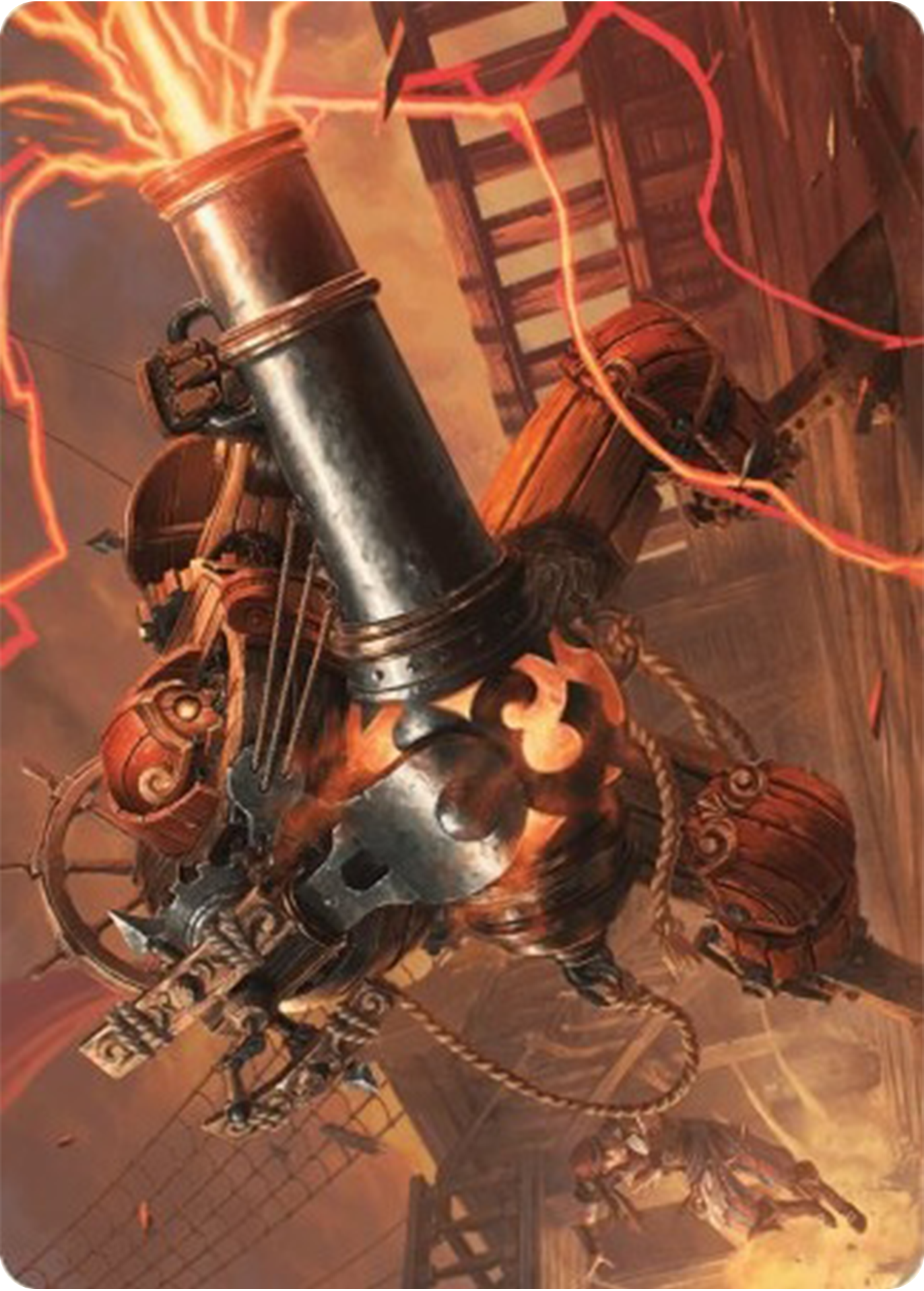 Blaster Hulk Art Card [Modern Horizons 3 Art Series] | Good Games North