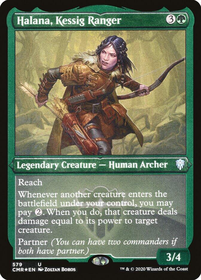 Halana Kessig Ranger Foil Etched (Commander Legends)  - Foil | Good Games North
