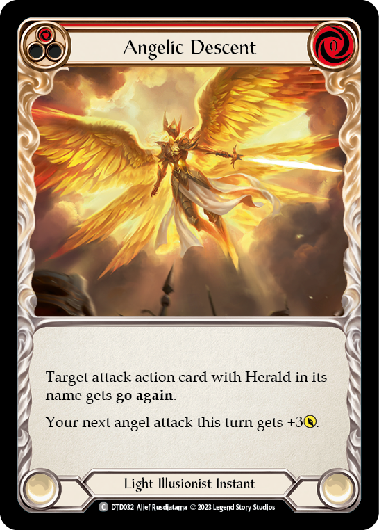 Angelic Descent (Red) [DTD032] (Dusk Till Dawn) | Good Games North