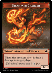 Treasure // Steampath Charger Double-Sided Token [Bloomburrow Tokens] | Good Games North