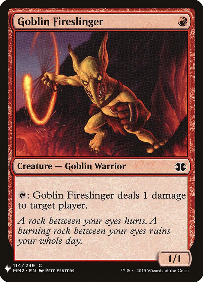 Goblin Fireslinger [Mystery Booster] | Good Games North