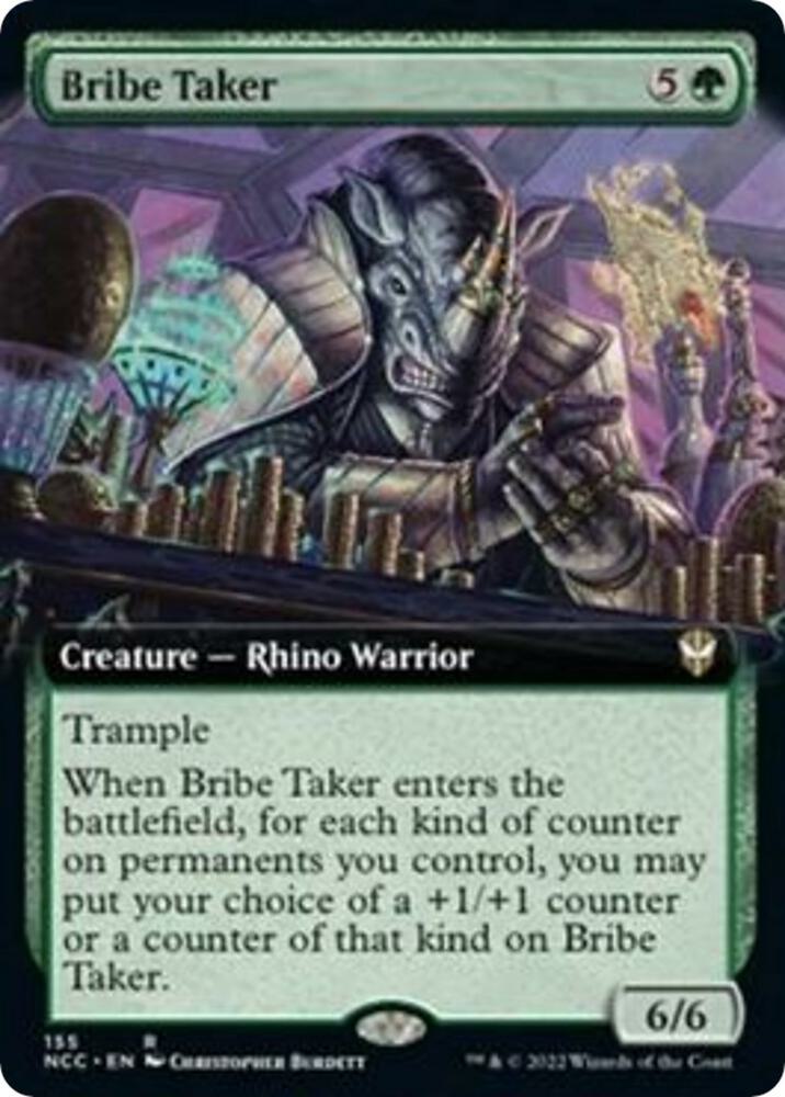 Bribe Taker Extended Art (Commander: Streets of New Capenna)  | Good Games North