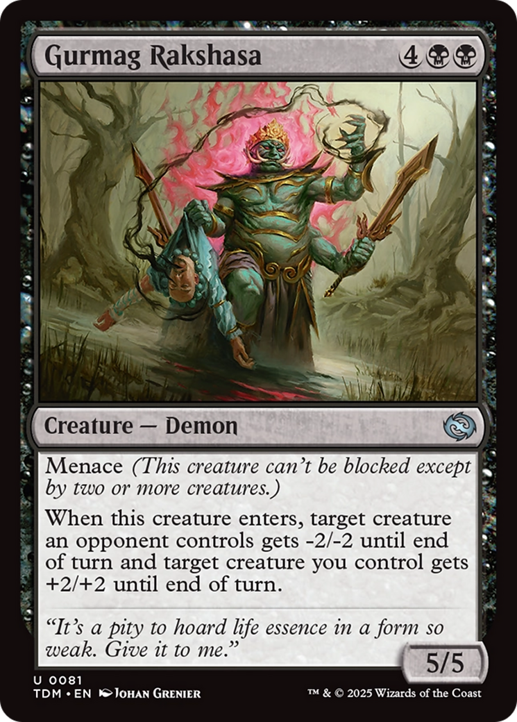Gurmag Rakshasa [Tarkir: Dragonstorm] | Good Games North