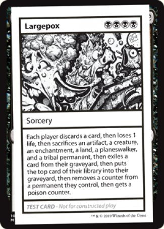 Largepox (2021 Edition) [Mystery Booster Playtest Cards] | Good Games North