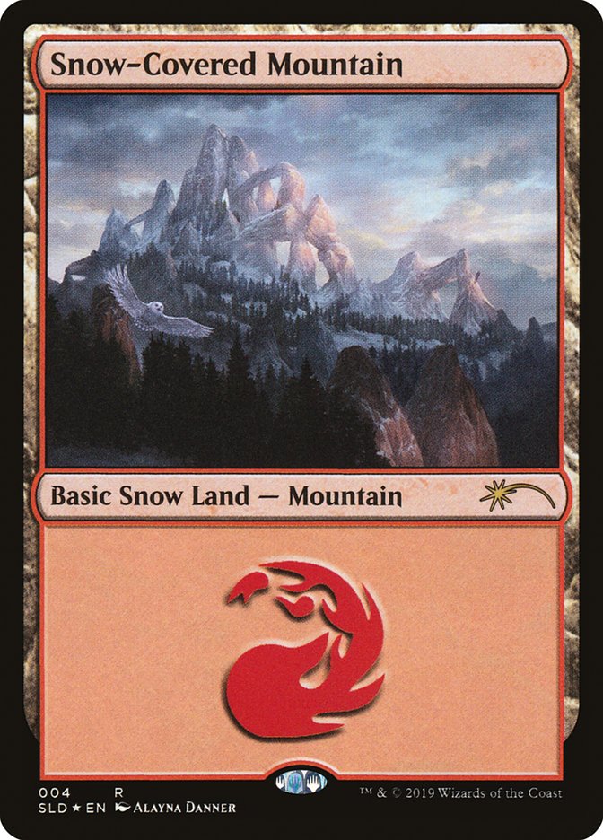 Snow-Covered Mountain (004) [Secret Lair Drop Series] | Good Games North