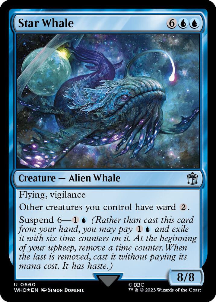 Star Whale Surge Foil (Universes Beyond: Doctor Who)  - Foil | Good Games North