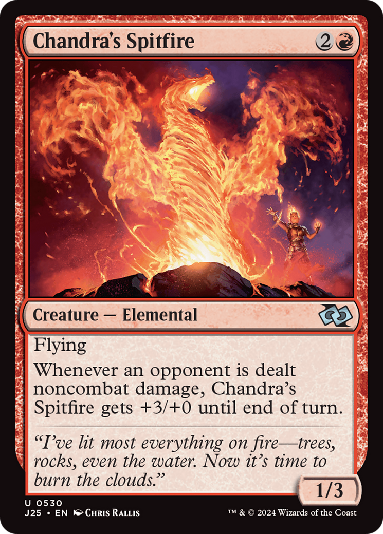 Chandra's Spitfire [Foundations Jumpstart] | Good Games North