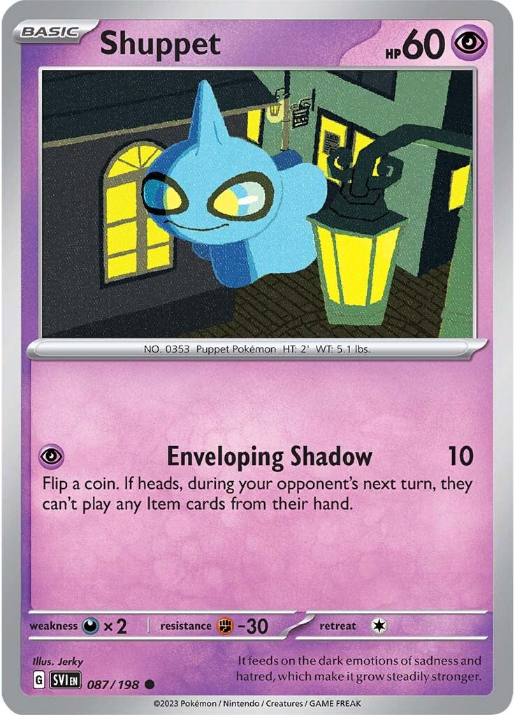 Shuppet (087/198) [Scarlet & Violet: Base Set] | Good Games North