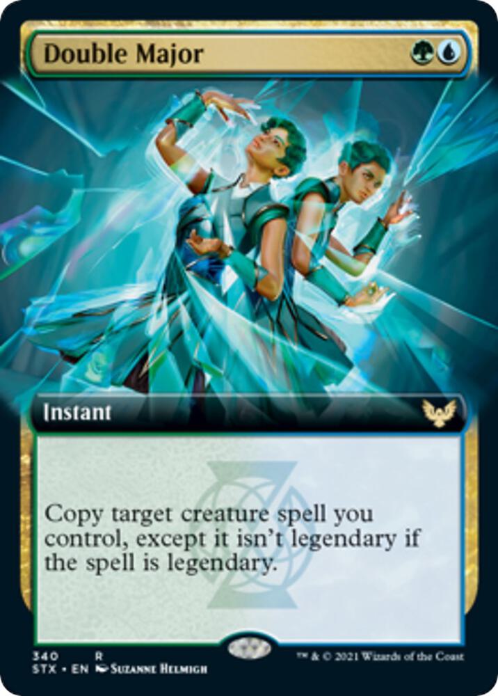 Double Major Extended Art (Strixhaven: School of Mages)  - Foil | Good Games North