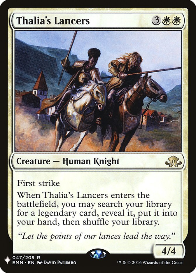 Thalia's Lancers [The List] | Good Games North