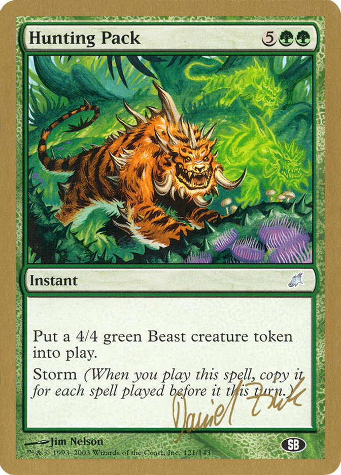 Hunting Pack (Daniel Zink) (SB) [World Championship Decks 2003] | Good Games North