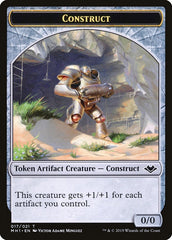 Zombie (007) // Construct (017) Double-Sided Token [Modern Horizons Tokens] | Good Games North