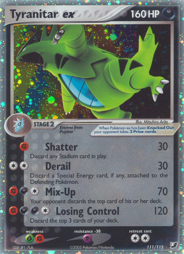 Tyranitar ex (111/115) [EX: Unseen Forces] | Good Games North