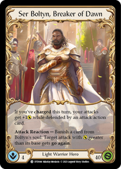 Ser Boltyn, Breaker of Dawn [DTD044] (Dusk Till Dawn) | Good Games North