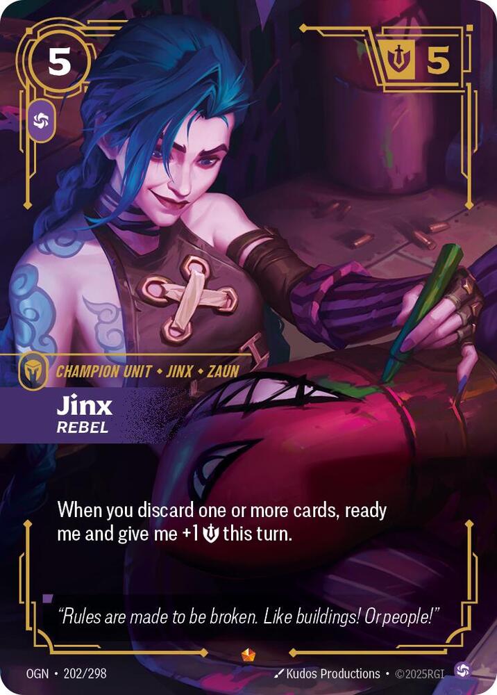 Jinx Rebel (Origins)  - Foil | Good Games North