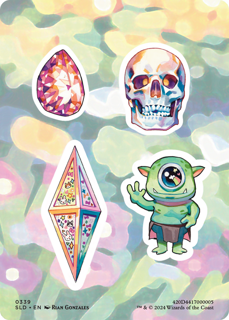 Sticker Sheet (0339) [Secret Lair Drop Series] | Good Games North