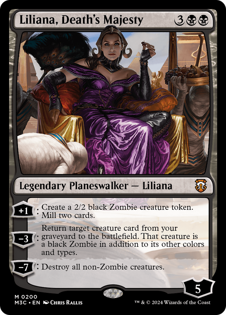 Liliana, Death's Majesty [Modern Horizons 3 Commander] | Good Games North
