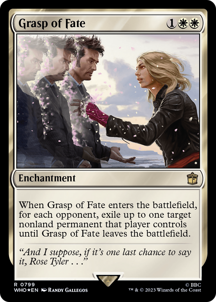 Grasp of Fate (Surge Foil) [Doctor Who] | Good Games North