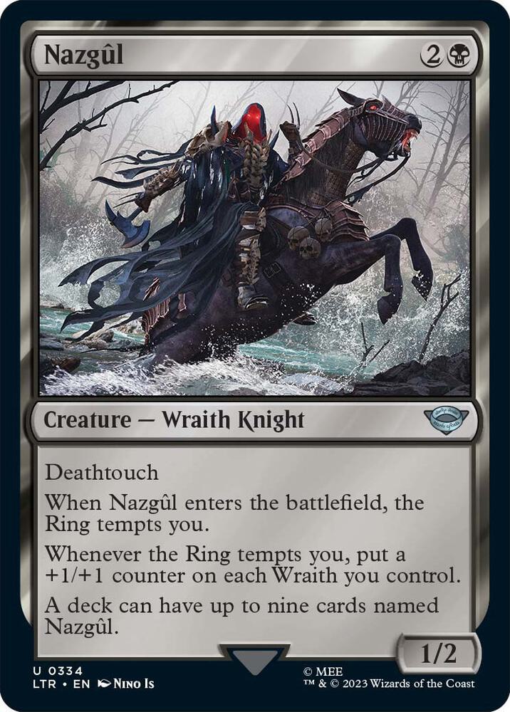 Nazgul 0334 (Universes Beyond: The Lord of the Rings: Tales of Middle-earth)  - Foil | Good Games North