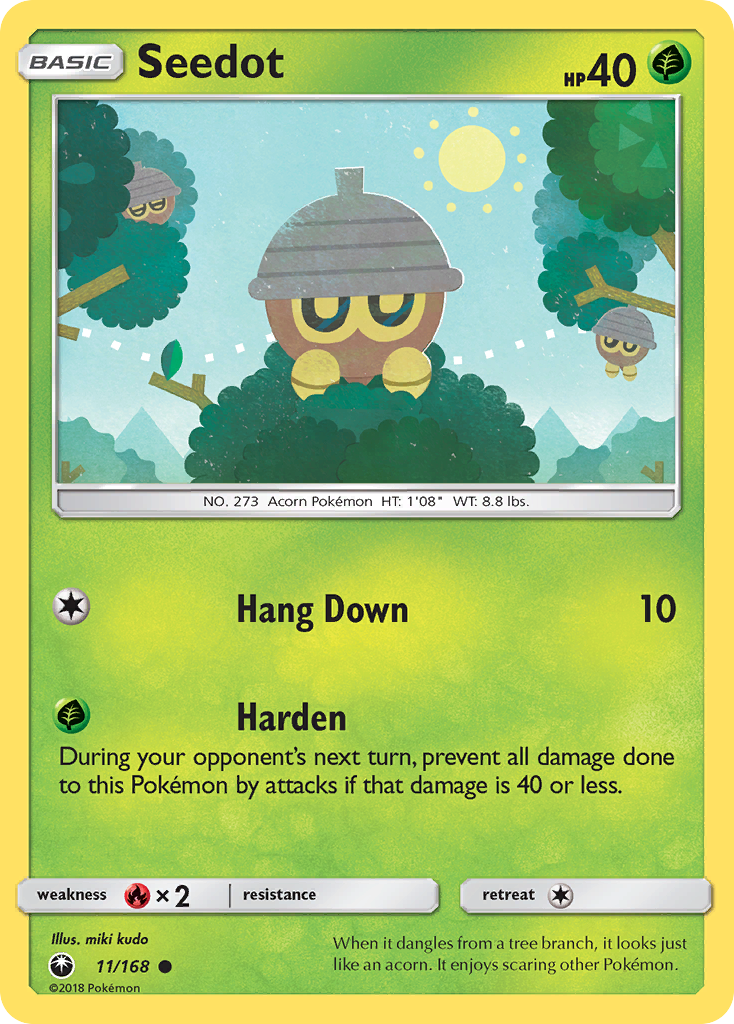 Seedot (11/168) [Sun & Moon: Celestial Storm] | Good Games North